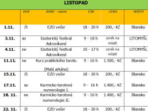 listopad
